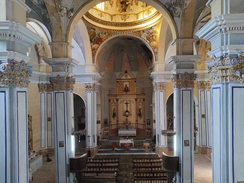 Interior de la Iglesia de San Pedro