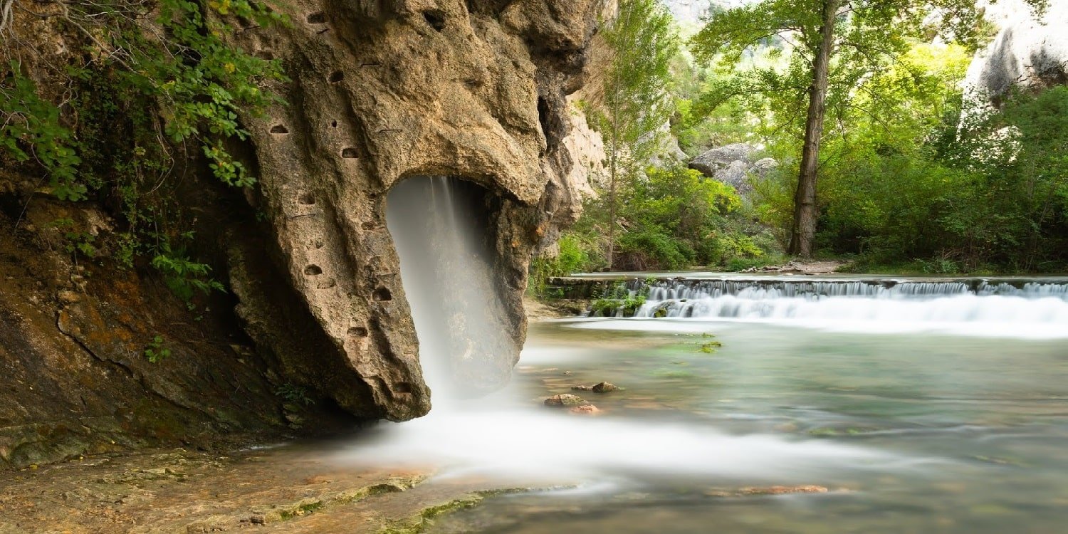 Nacimiento del R&iacute;o Pitarque - Pitarque